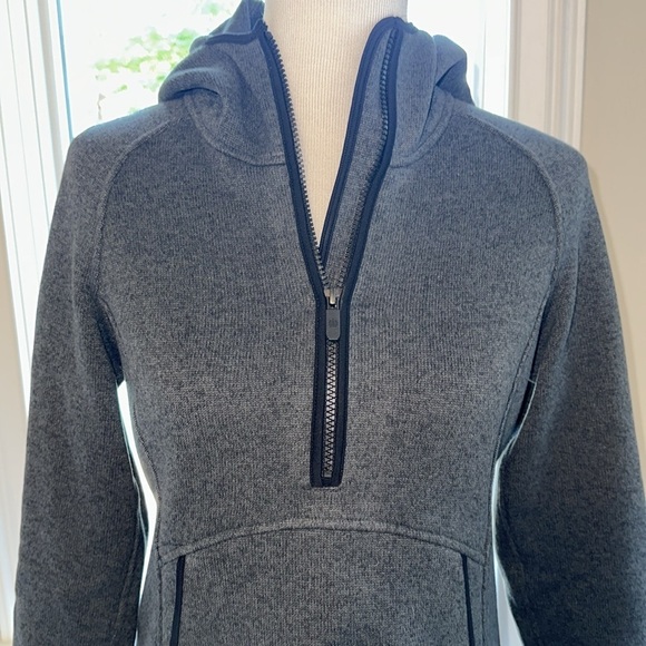 Lululemon Fleece & Thank You Hoody, Size 8, Grey, NWOT - Picture 5 of 9